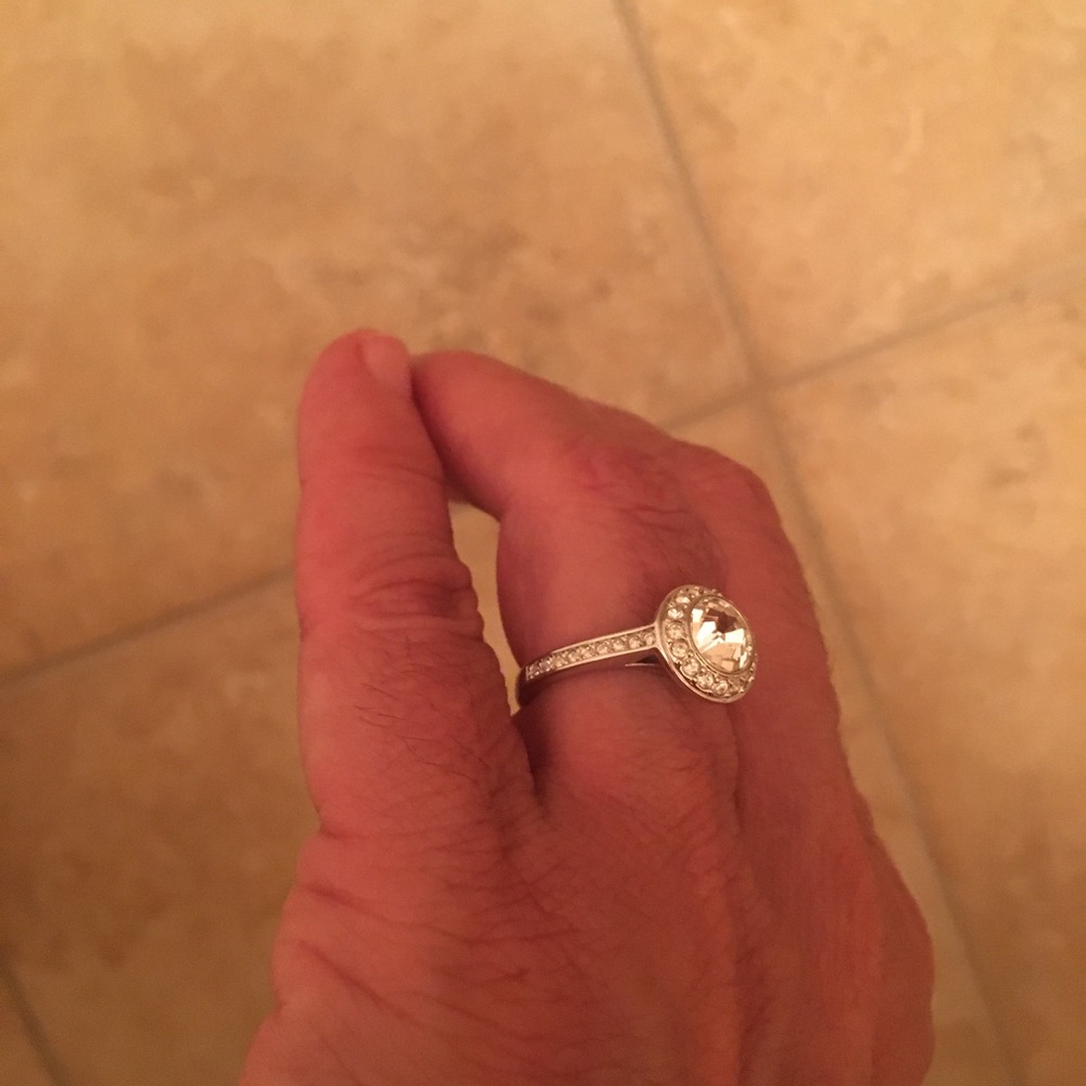 swarovski crystal ring size 6 - Picture 7 of 11